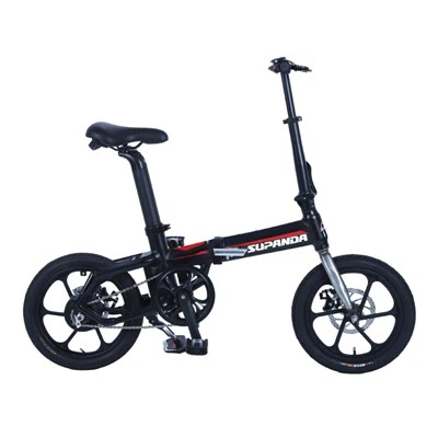 Skladací elektrický bicykel s tučnými pneumatikami